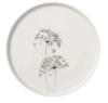 HOME QUEEN Фенхель цв.белый тарелка обеденная 26см 77417